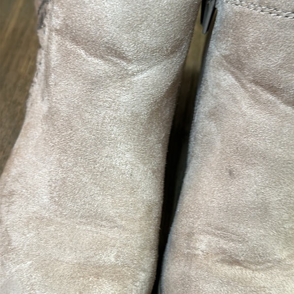 Rampage Little Girls Delilah Tan Suede Short Fringe Zip Ankle Boot / Size 1 - Picture 11 of 11